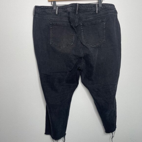 Torrid Black Denim Crop Boyfriend Jean Plus Size 24‎ - Picture 4 of 6